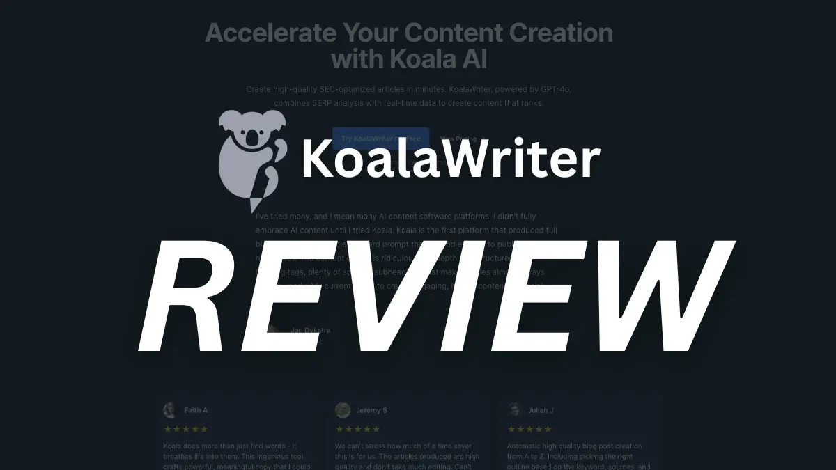 KoalaWriter Review